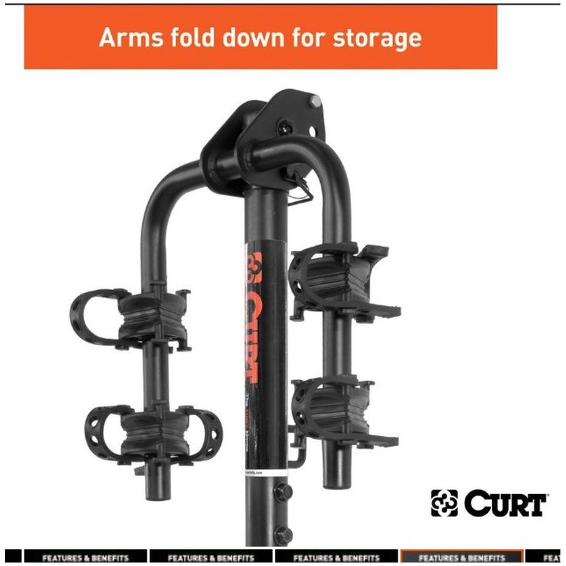 2-Bike rack dual arm